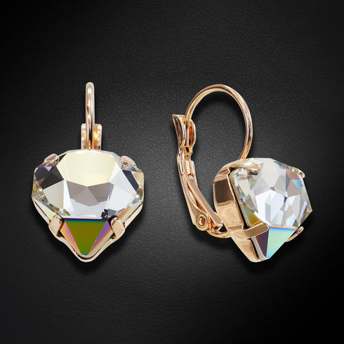 Earrings "Lučija (Vitrail Medium)" with Swarovski™ crystals